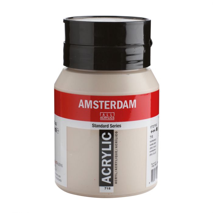 AKRILIK 500ML ROYAL TALENS AMSTERDAM WARM GREY 718