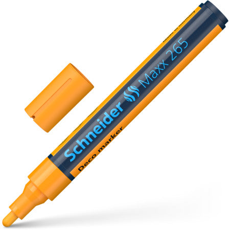 DECO MARKER SCHNEIDER MAXX 265 2-3 MM ORANGE NEON