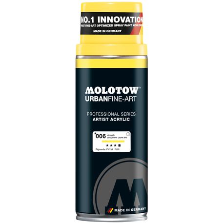 SPRAY AKRILIK 400ML UFA MOLOTOW ZINC YELLOW 006