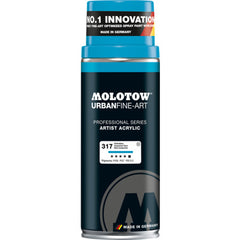 SPRAY AKRILIK 400ML UFA MOLOTOW TURQUOISE BLUE 317