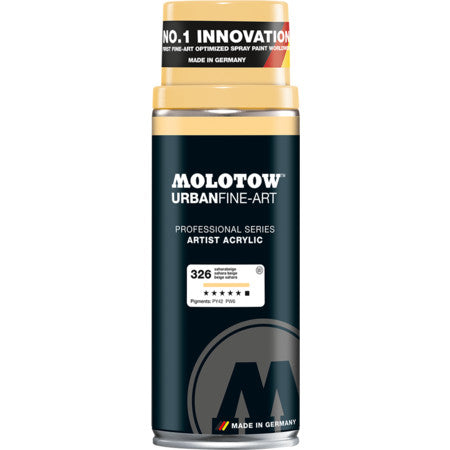 SPRAY AKRILIK 400ML UFA MOLOTOW SAHARA BEIGE 326