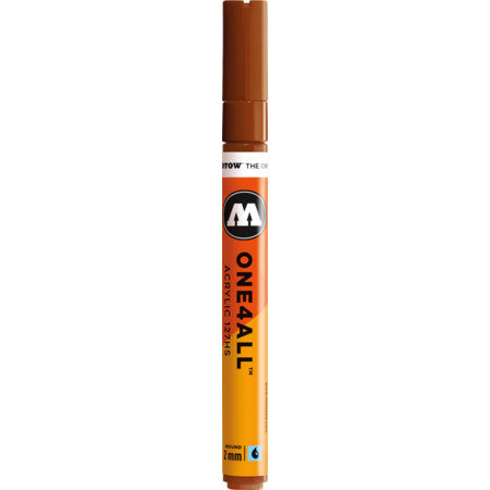 MARKER AKRILIK 127 HS-W 2MM ONE4ALL MOLOTOW HAZELNUT BROWN