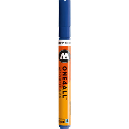 MARKER AKRILIK 127 HS-CO 1.5MM ONE4ALL MOLOTOW TRUE BLUE 204