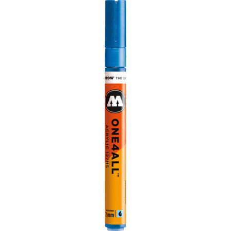 MARKER AKRILIK 127 HS-W 2MM ONE4ALL MOLOTOW METALLIC BLUE