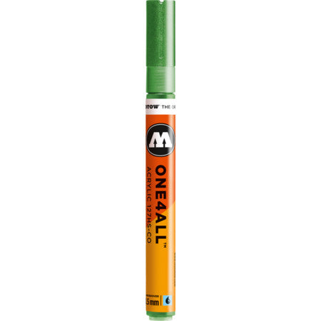 MARKER AKRILIK 127 HS-CO 1.5MM ONE4ALL MOLOTOW METALLIC GREEN