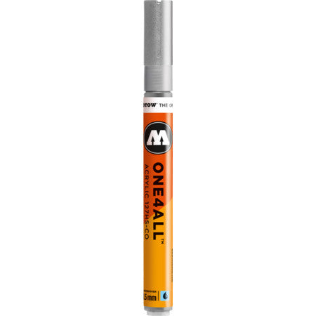 MARKER AKRILIK 127 HS-CO 1.5MM ONE4ALL MOLOTOW METALLIC SILVER 227