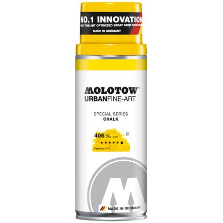 SPRAY CHALK YELLOW 406 400ML UFA MOLOTOW
