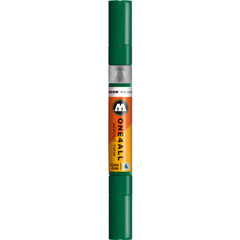 MARKER AKRILIK TWIN 1.5/4MM ONE FOR ALL MOLOTOW MISTER GREEN