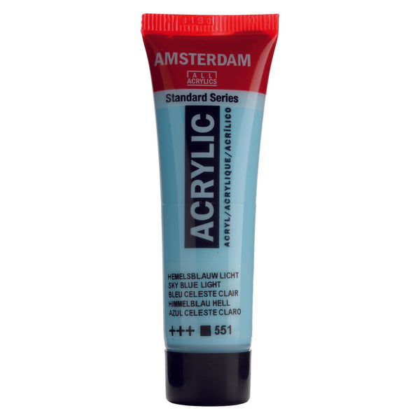 ACRYLIC AMSTERDAM 20 ML SKY BLUE LIGHT 551