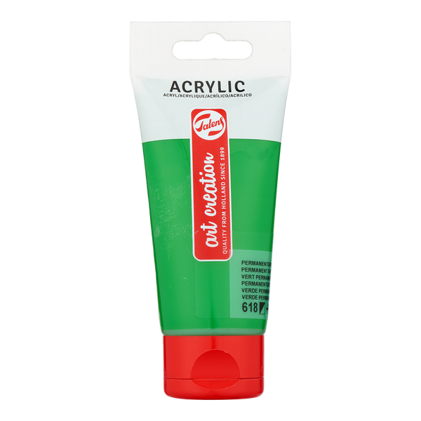 BOJE ACRYLIC ART CREATIONS 75ML LIGHT GREEN 618