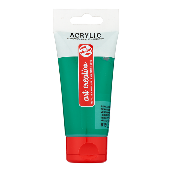 BOJE ACRYLIC ART CREATIONS 75ML DEEP GREEN 619