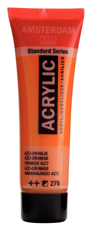 ACRYLIC AMSTERDAM 20 ML AZO ORANGE 276