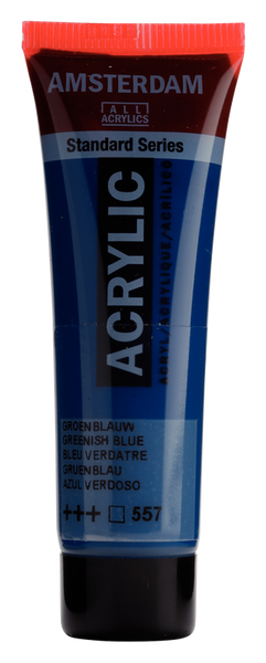 ACRYLIC AMSTERDAM 20 ML GREENISH BLUE 557