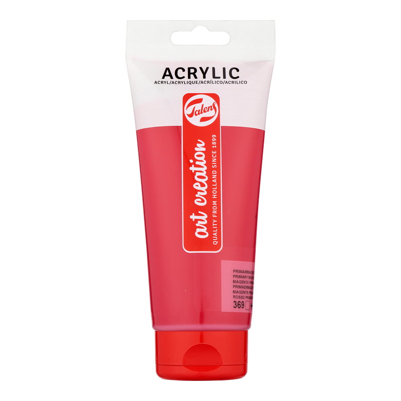ACRYLIC TALENS ART CREATIONS 200 ML PRIMARY MAGENTA 369