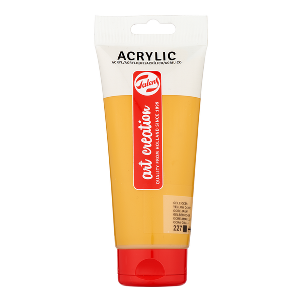 ACRYLIC TALENS ART CREATIONS 200 ML YELLOW OCHRE 227