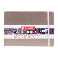BLLOK A5 SKETCH BOOK ART CREATION 21X14.8CM HAPJE NGA LART CHAMPAGNE PINK