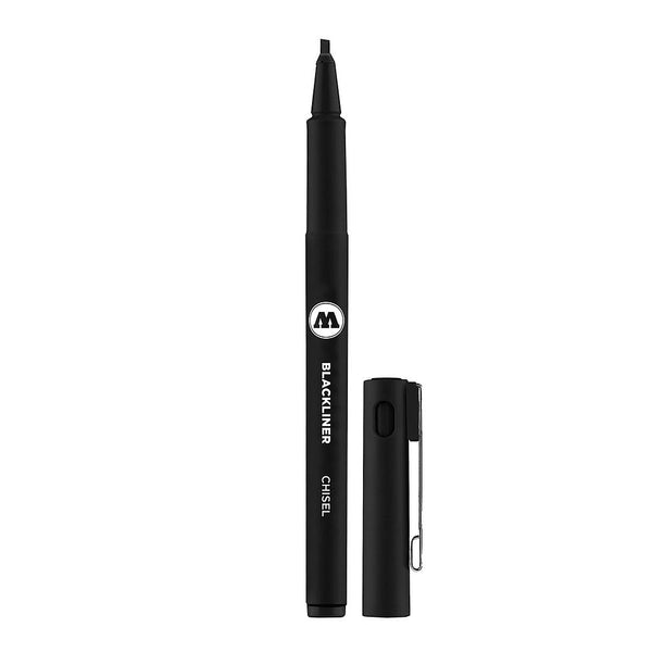 PIGMENT BLACKLINER MOLOTOW CHISEL