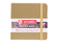 BLLOK A5 SKETCH BOOK ART CREATION 21X14.8CM HAPJE NGA LART GOLD