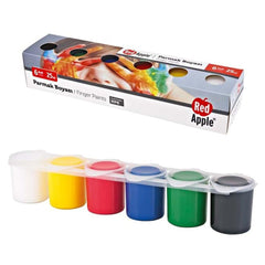 FINGER PAINTS RED APPLE 6 COLOR 25 ML